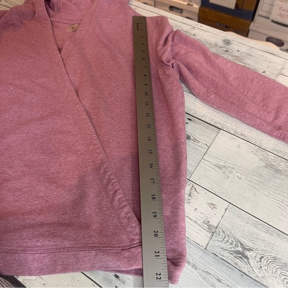 CALIA by Carrie Underwood Effortless Hooded Wrap Cardigan Medium - Picture 9 of 10